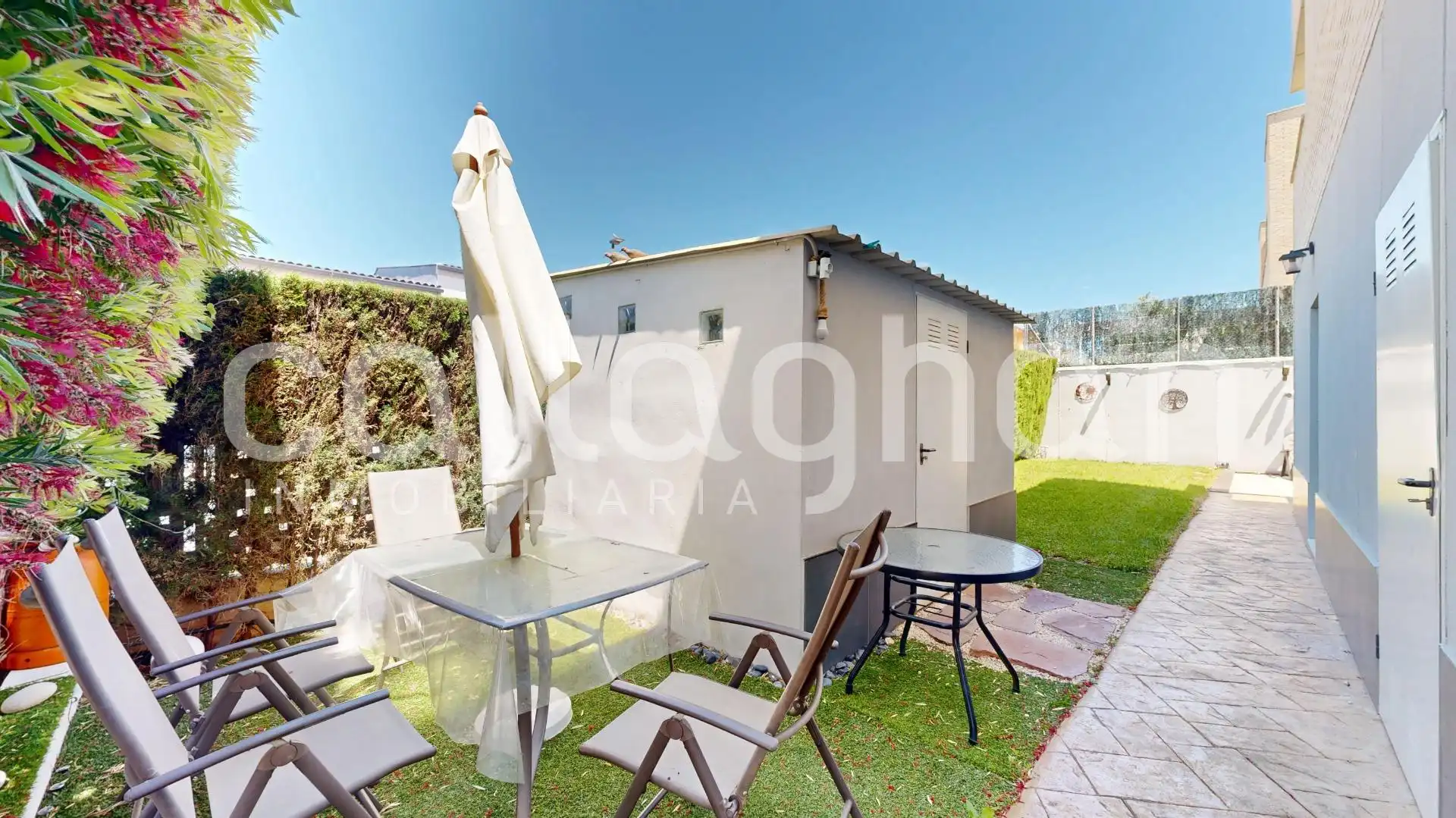 Terrace of Detached homes for sale in Benaguasil  with Air Conditioner, Heating and Private garden