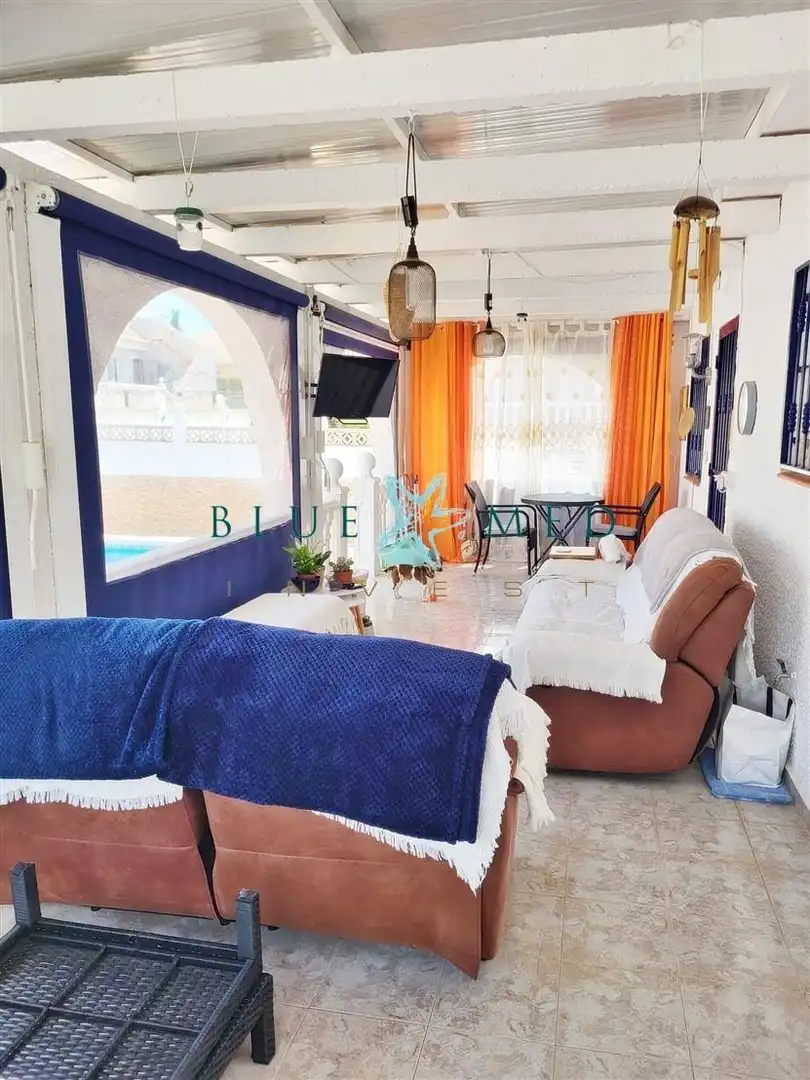 Bedroom of Houses for sale in Mazarrón  with Air Conditioner, Heating and Private garden