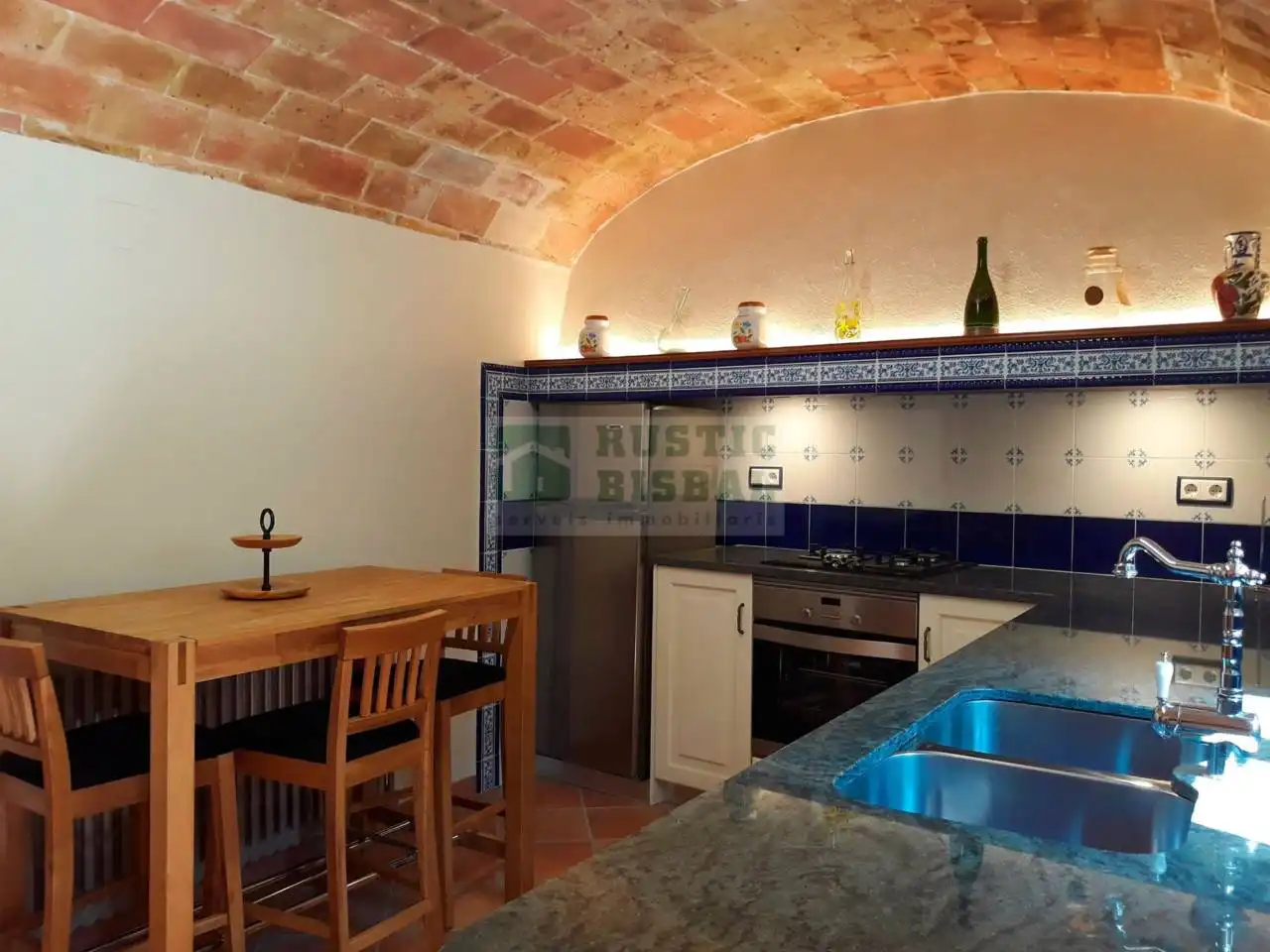 Kitchen of Country homes for rent in Rupià  with Heating, Private garden and Terrace