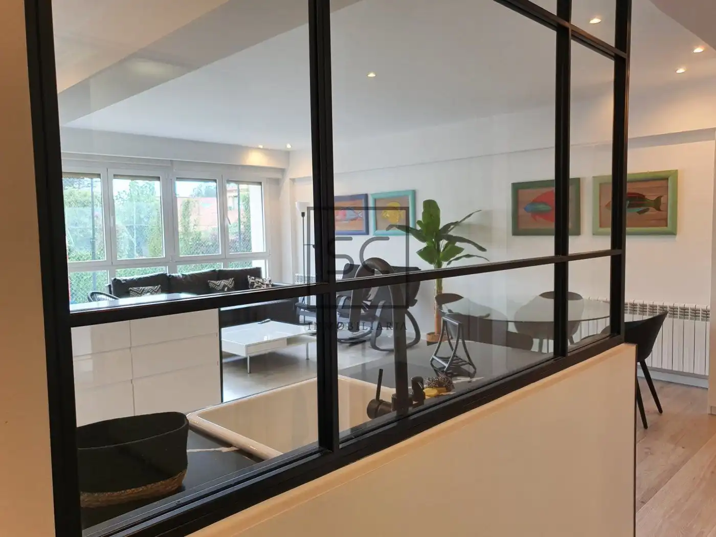 Wohnzimmer von Wohnung zur Miete in Cabanas mit Heizung und Möbliert