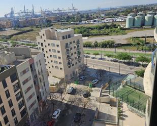 Exterior view of Flat to rent in  Valencia Capital  with Air Conditioner, Heating and Parquet flooring