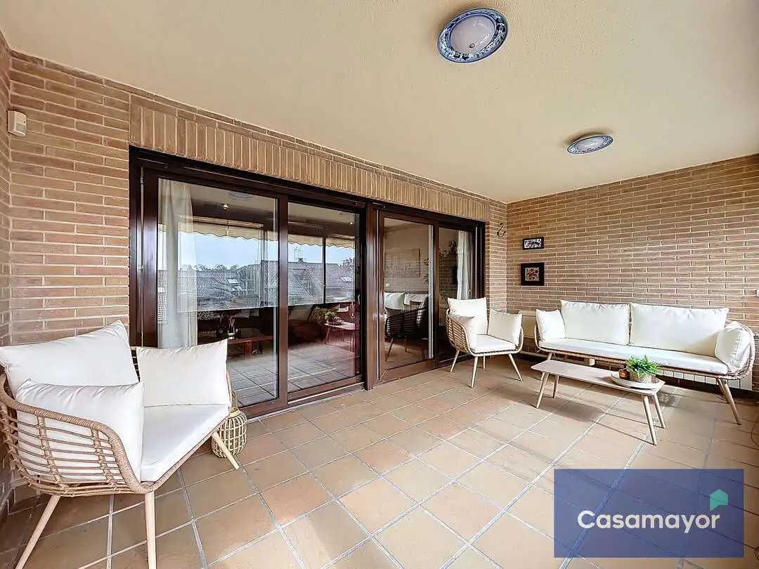 Terrassa de Casa adosada en venda en Alicante / Alacant amb Aire condicionat, Calefacció i Jardí privat