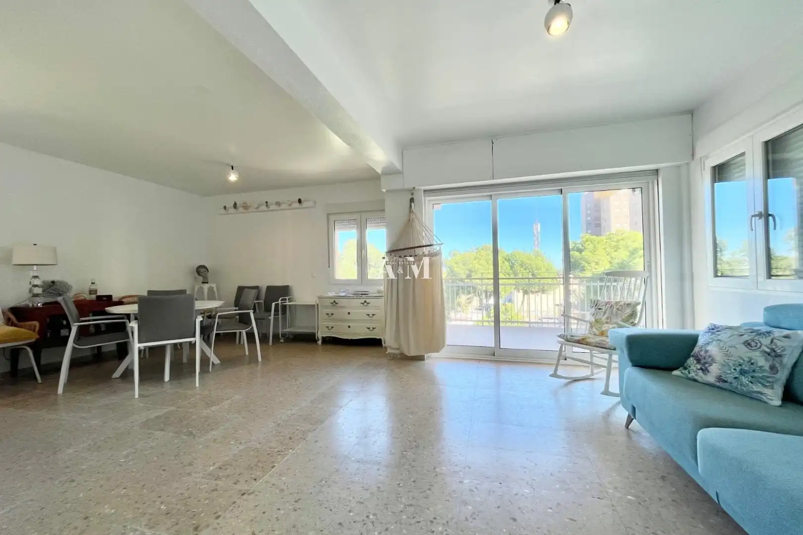 Schlafzimmer von Wohnung zur Miete in Orihuela mit Klimaanlage, Heizung und Terrasse