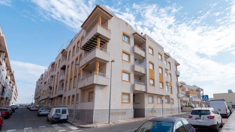 Exterior view of Flat for sale in Roquetas de Mar