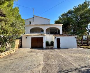 Exterior view of House or chalet to rent in Moraira  with Air Conditioner, Heating and Terrace