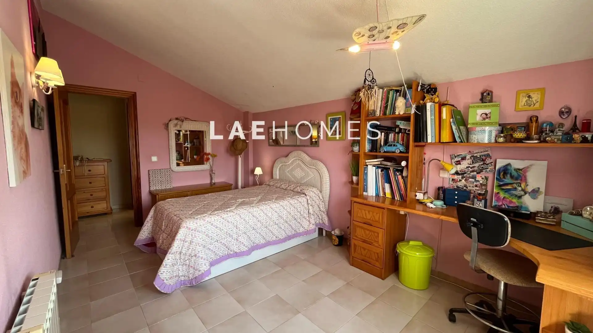 Bedroom of Houses for sale in Mutxamel  with Air Conditioner, Heating and Private garden