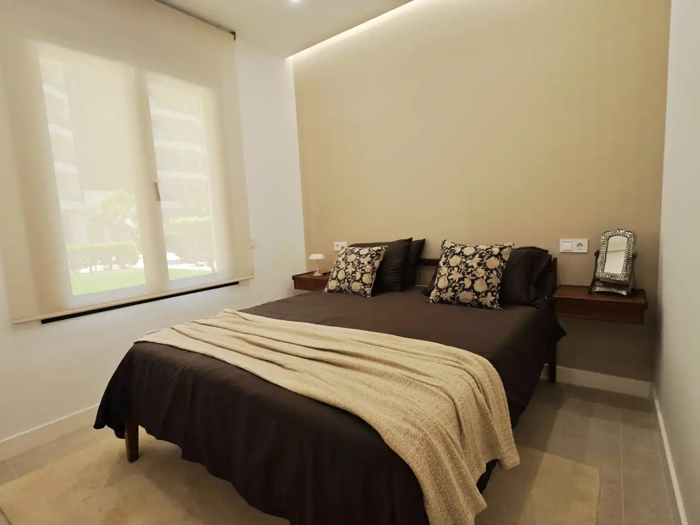 Schlafzimmer von Erdgeschoss zum Verkauf in Fuengirola mit Klimaanlage, Heizung und Terrasse