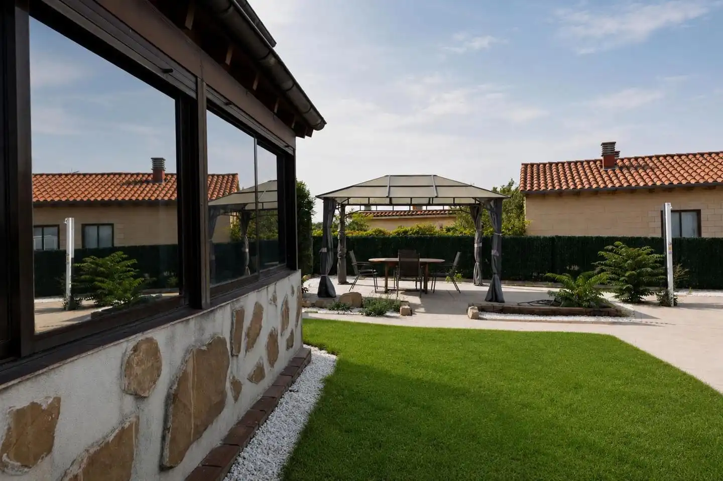 Terrassa de Casa o xalet en venda en Olóriz / Oloritz amb Aire condicionat, Calefacció i Jardí privat