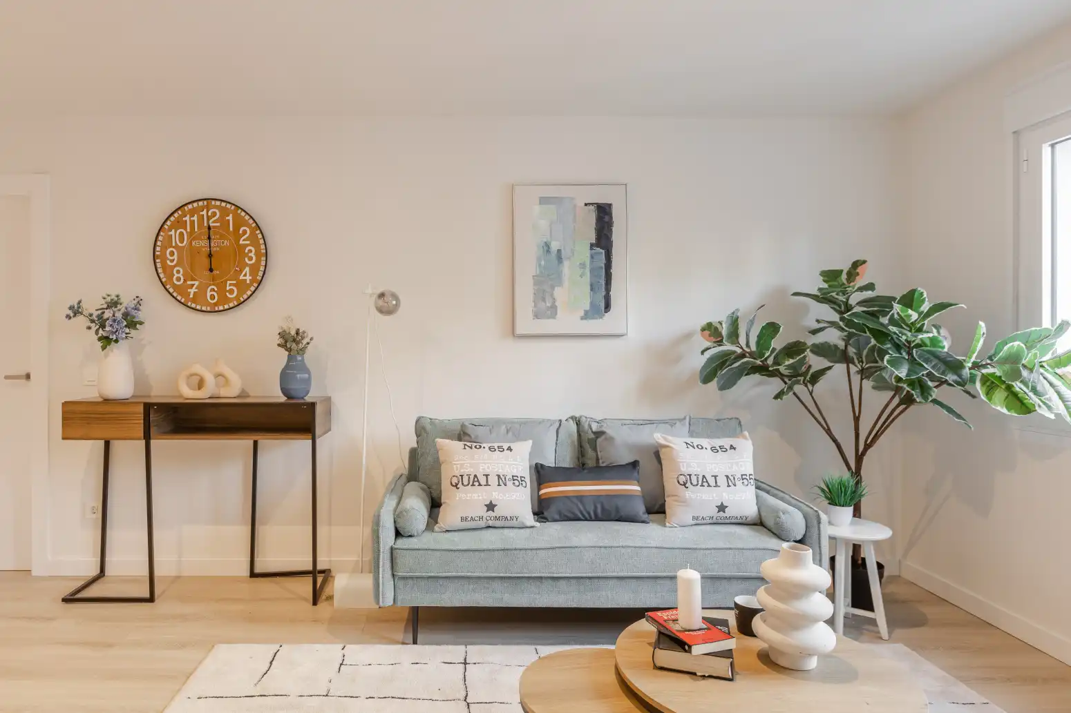 Living room of Flat for sale in  Pamplona / Iruña  with Heating and Terrace