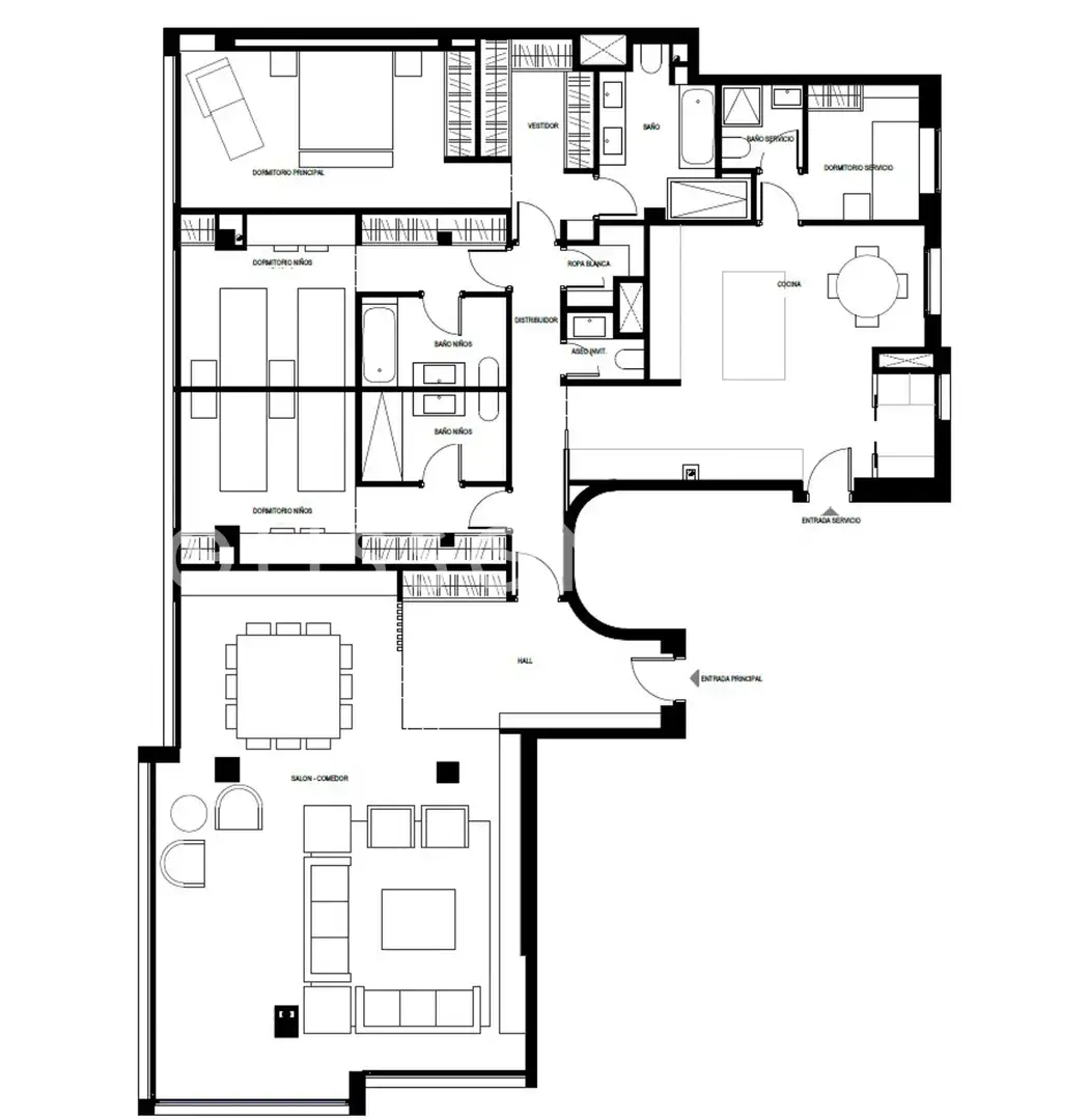 Apartament en venda a Hispanoamérica - Bernabéu