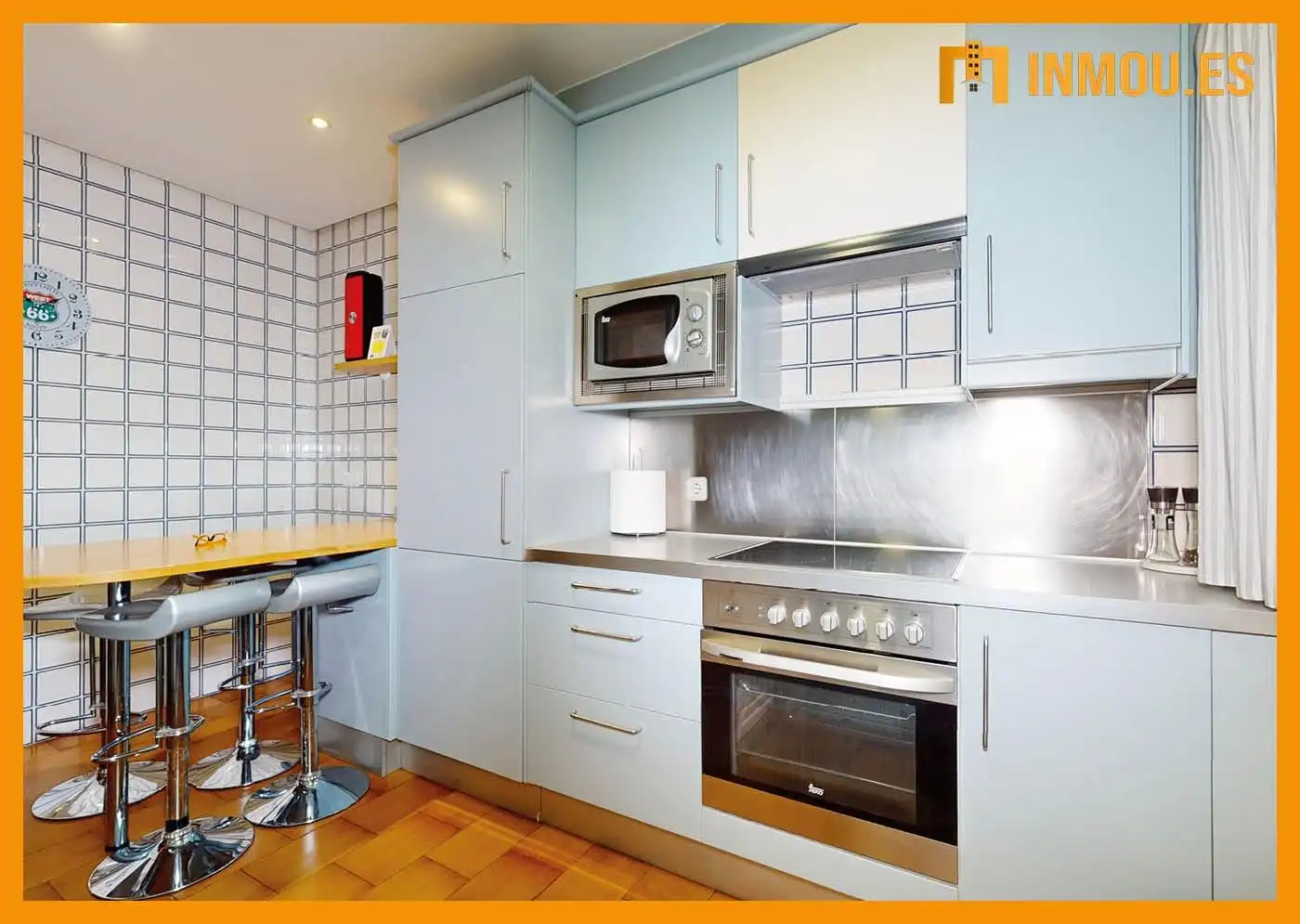 Cocina de Piso de alquiler en Ourense Capital  con Aire acondicionado, Calefacción y Parquet