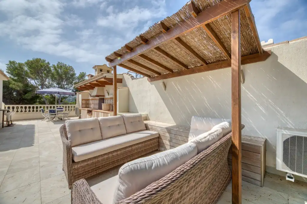 Terrace of Houses for sale in Calvià  with Terrace, Swimming Pool and Sauna