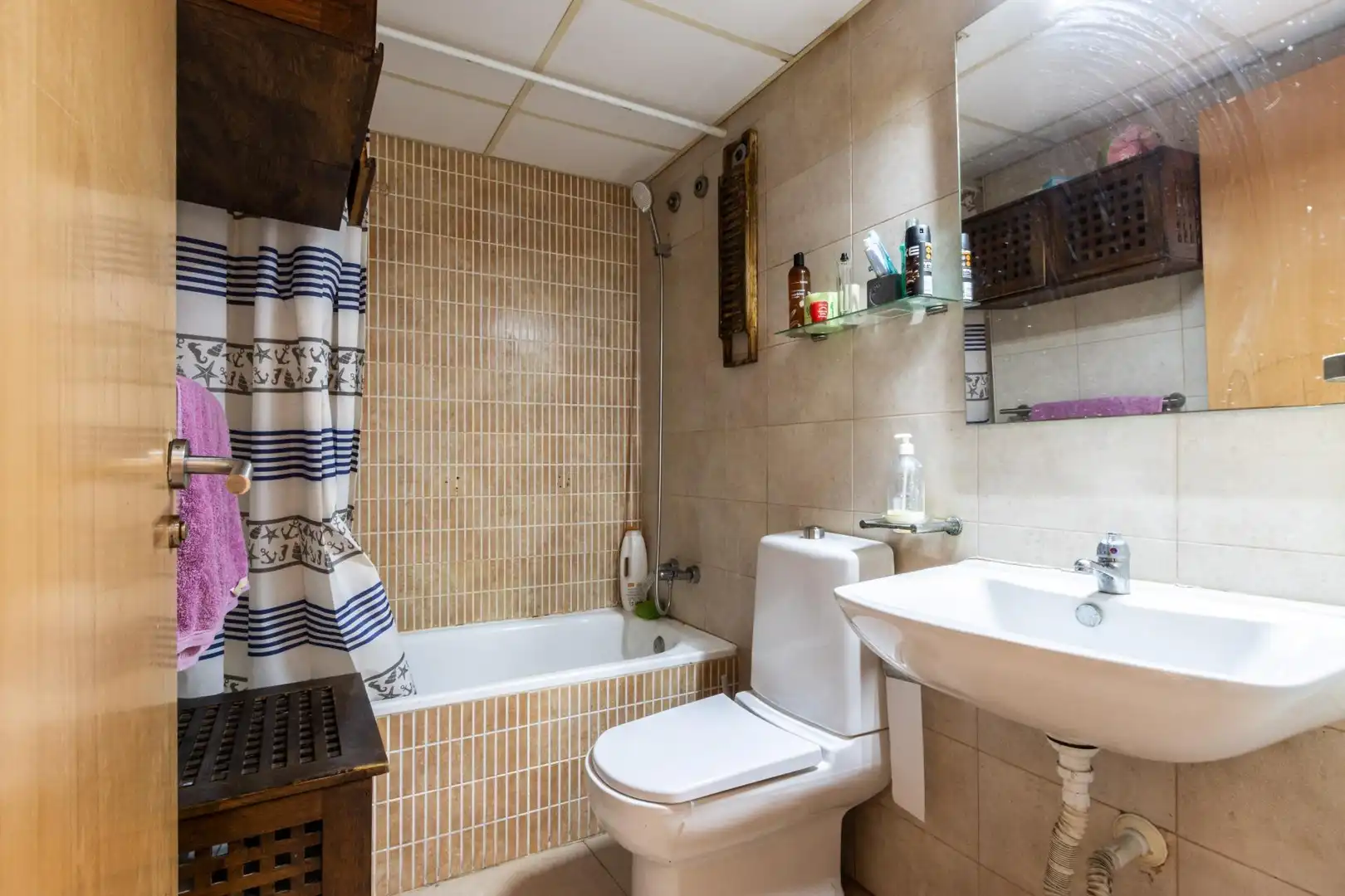 Bathroom of Flat for sale in Amposta  with Air Conditioner and Terrace