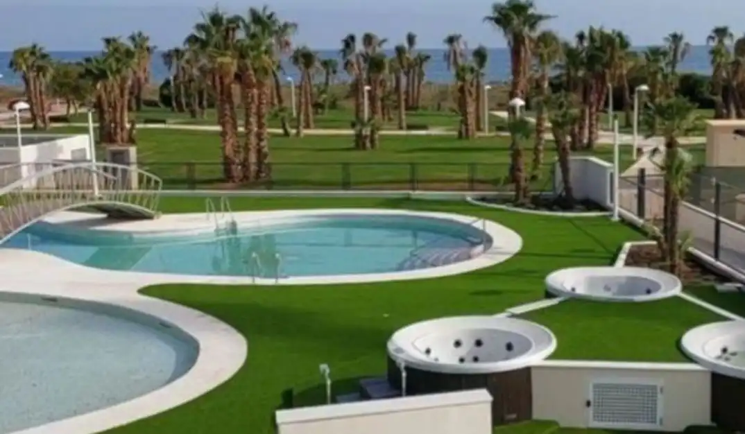 Swimming pool of Apartments for rent in Cabanes  with Air Conditioner, Heating and Terrace