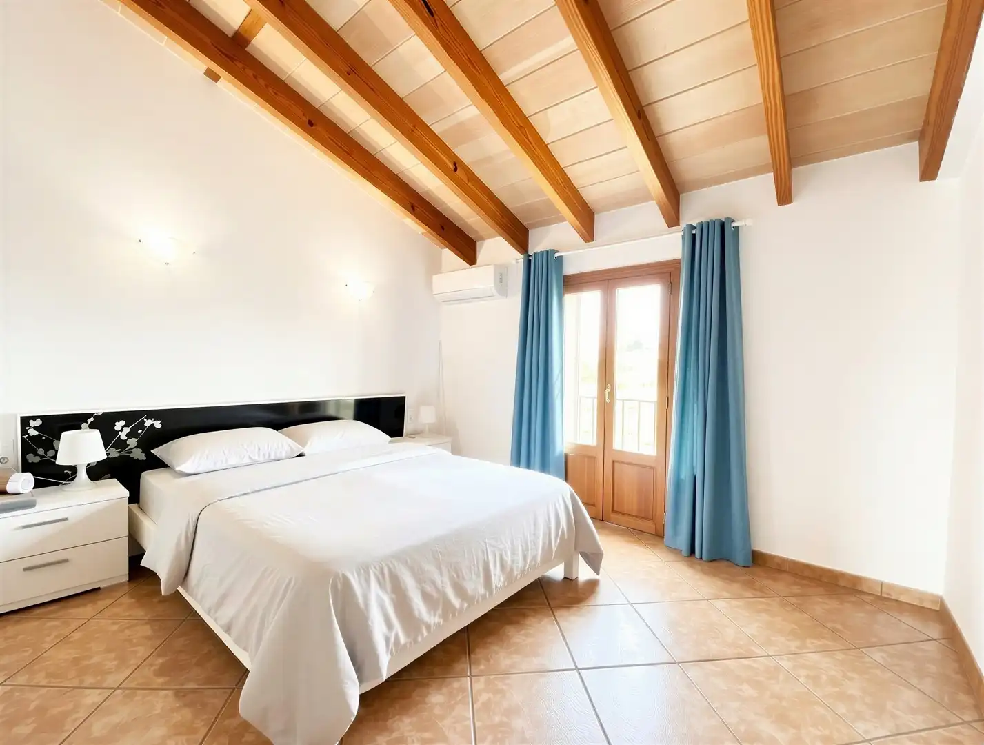 Habitación de Casa o chalet de alquiler en Campos con Aire acondicionado, Terraza y Trastero
