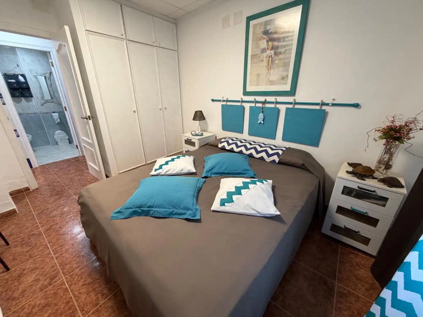 Bedroom of Ground floor for sale in Chilches / Xilxes  with Private garden, Terrace and Furnished