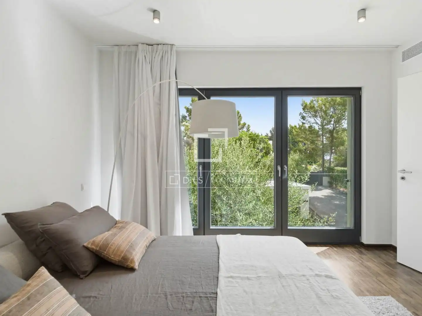 Schlafzimmer von Haus oder Chalet zur Miete in  Palma de Mallorca mit Klimaanlage, Heizung und Privatgarten