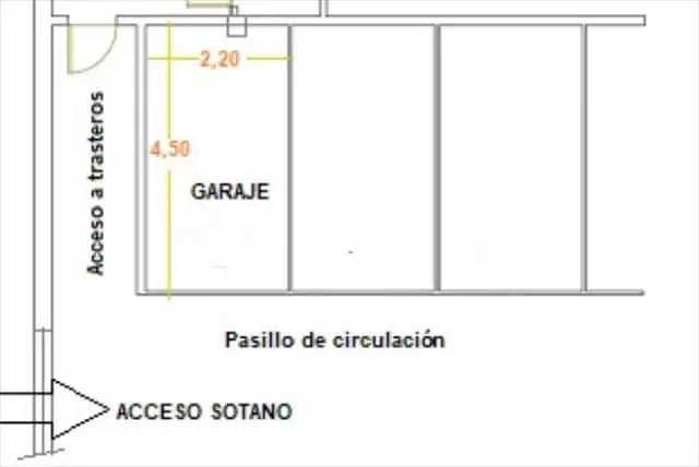 Parking of Duplexes for sale in Lobios  with Heating, Storage room and Alarm