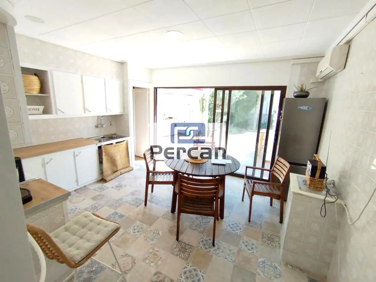 Kitchen of Houses for sale in El Campello  with Air Conditioner, Private garden and Terrace