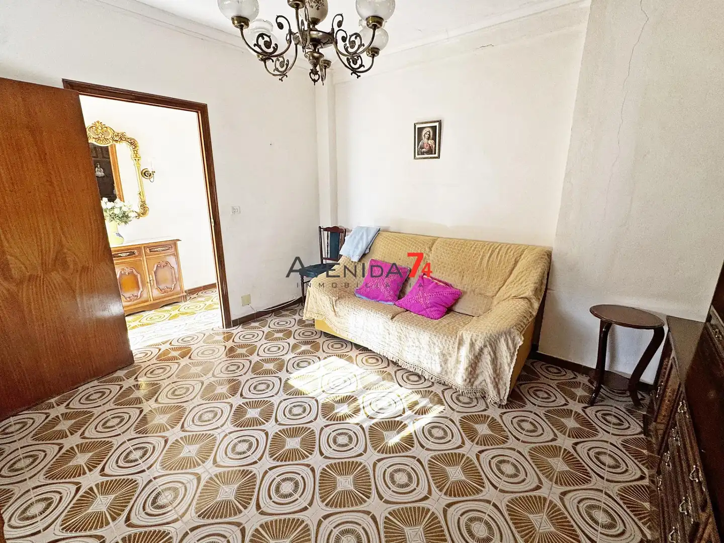 Sala de estar de Casa o chalet en venta en Lorca con Aire acondicionado, Jardín privado y Terraza