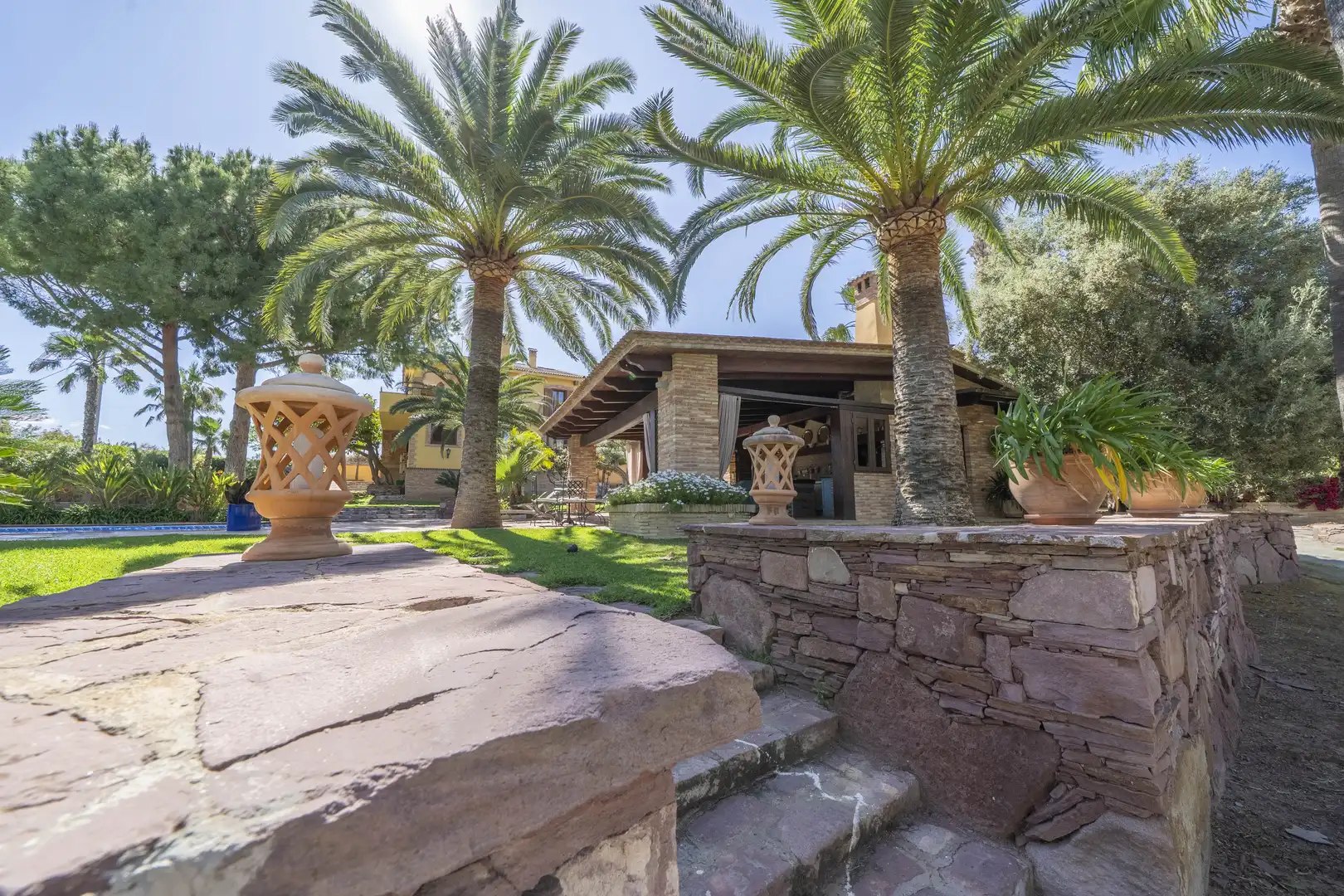 Jardín de Finca rústica en venta en Náquera con Aire acondicionado, Calefacción y Terraza