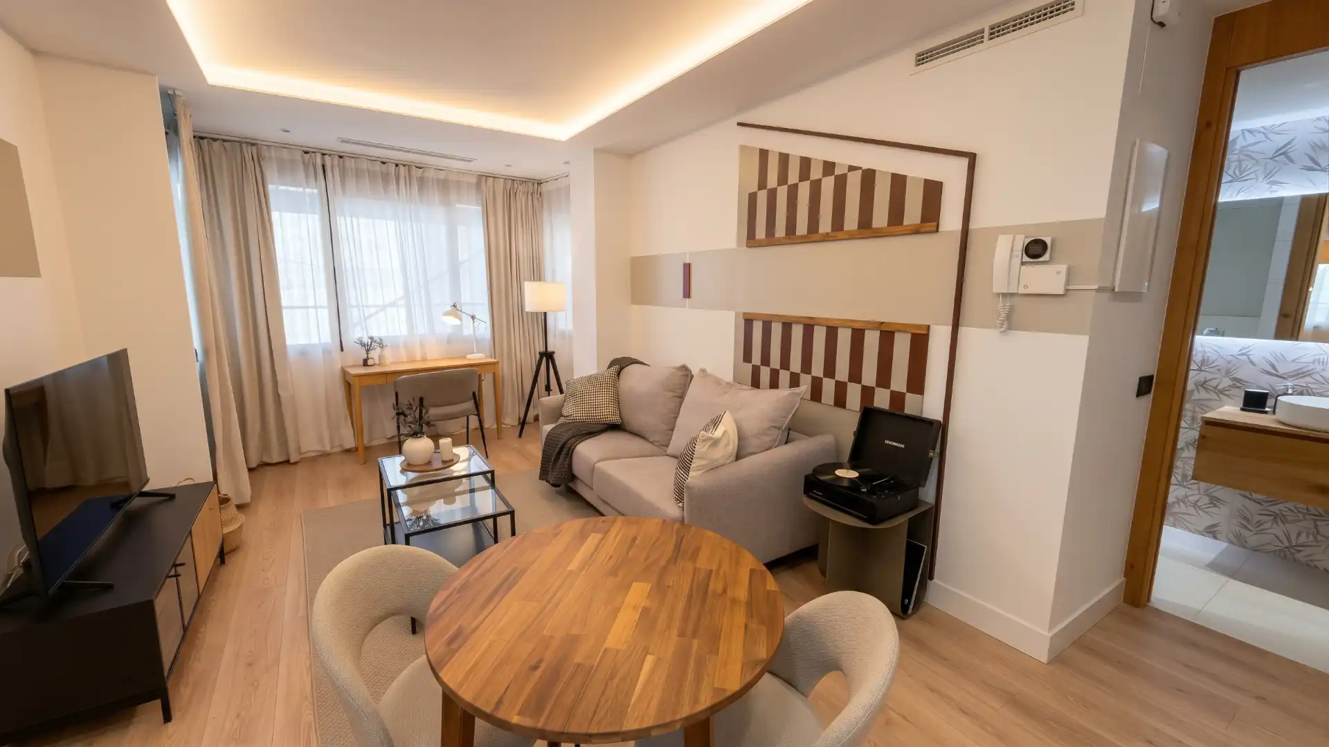 Sala de estar de Apartamento de alquiler en Centro