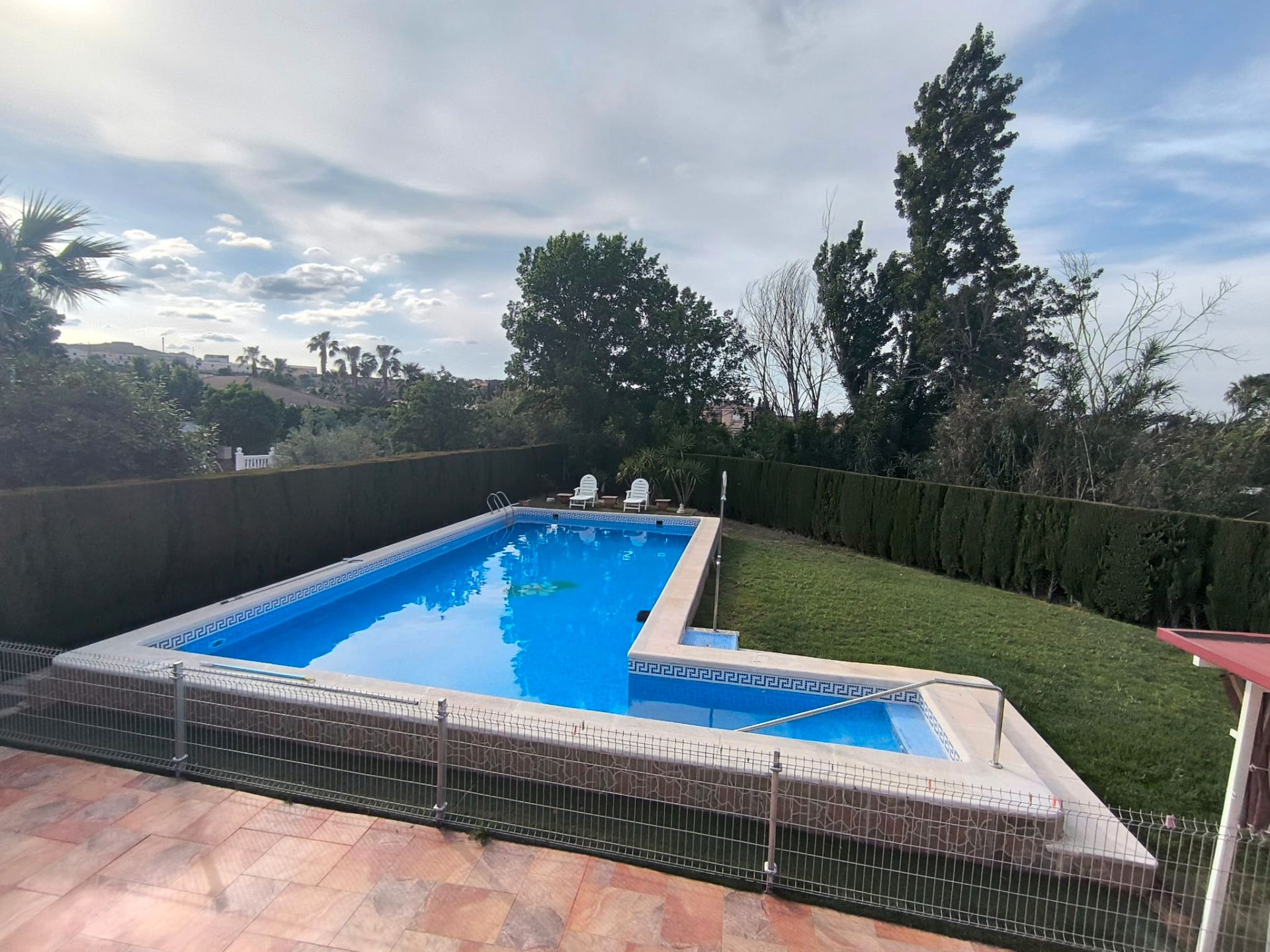 Swimming pool of House or chalet for sale in  Jaén Capital  with Furnished