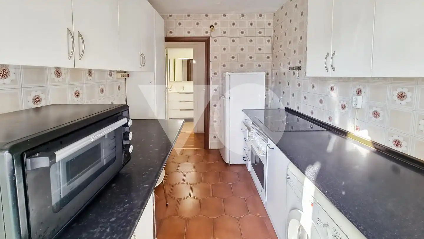 Kitchen of Flat for sale in Madrid  with Air Conditioner, Heating and Terrace