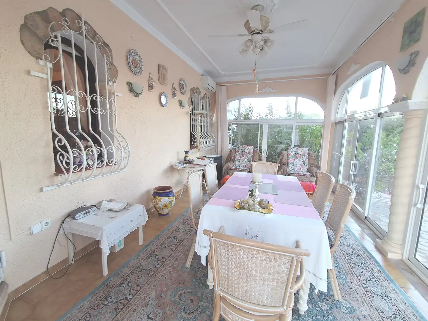 Comedor de Casa o chalet en venta en Mont-roig del Camp con Aire acondicionado, Calefacción y Jardín privado