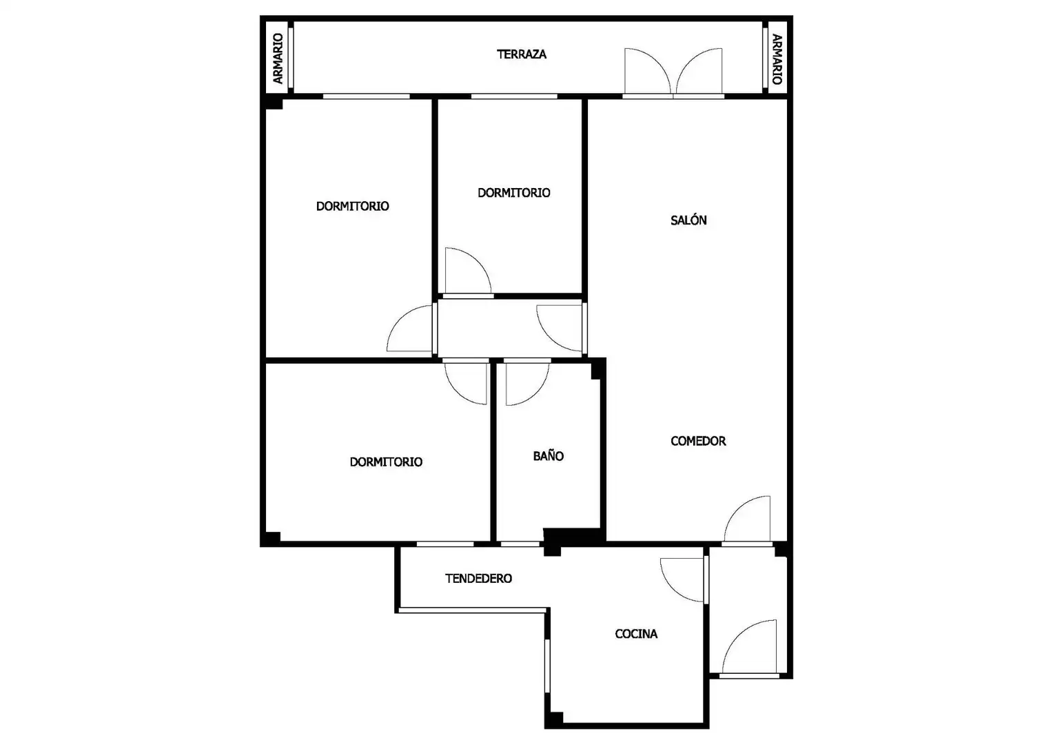 Flat for sale in Móstoles  with Air Conditioner, Heating and Terrace