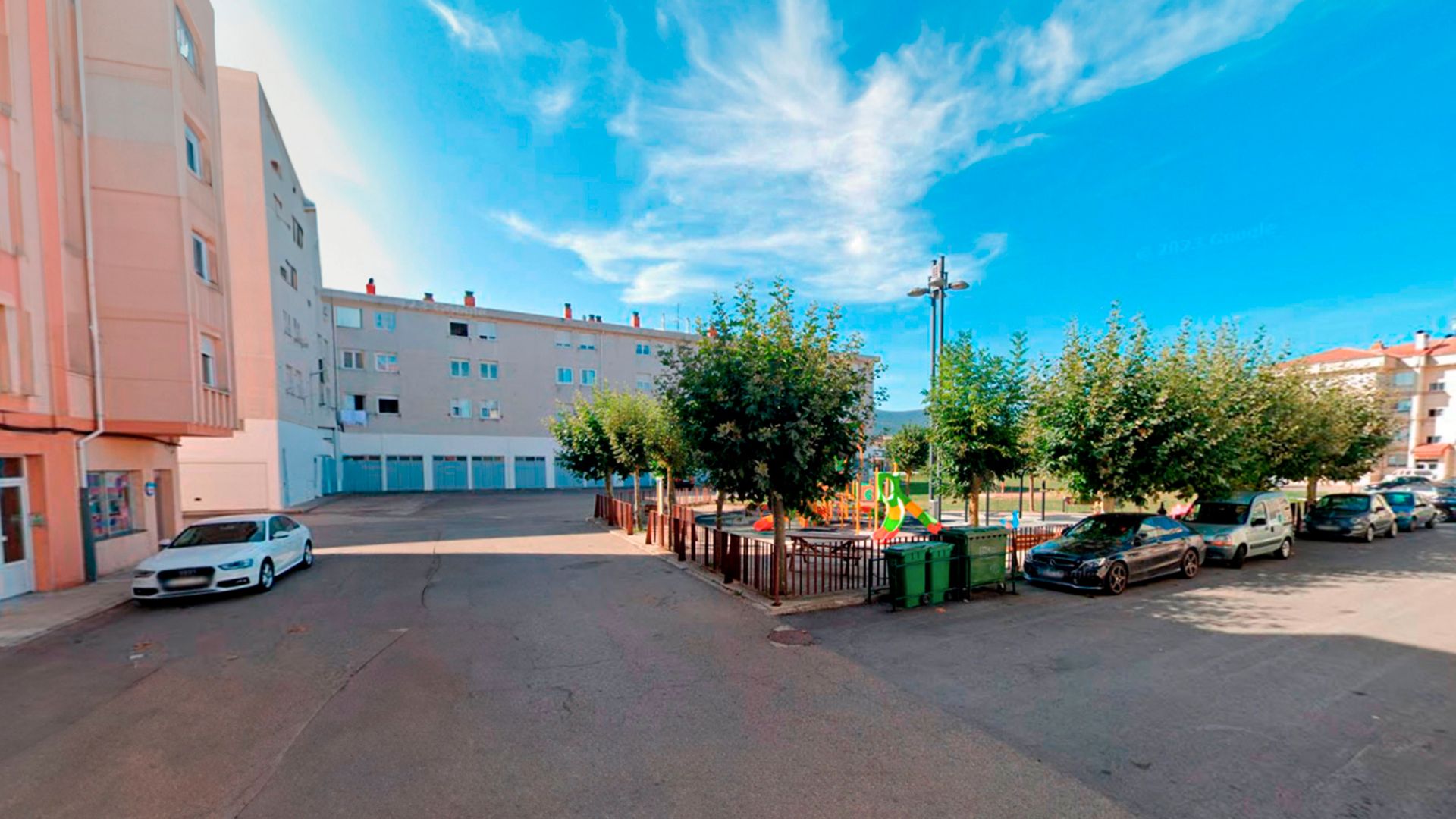 Exterior view of Flat for sale in Campoo de Enmedio  with Heating, Storage room and Furnished