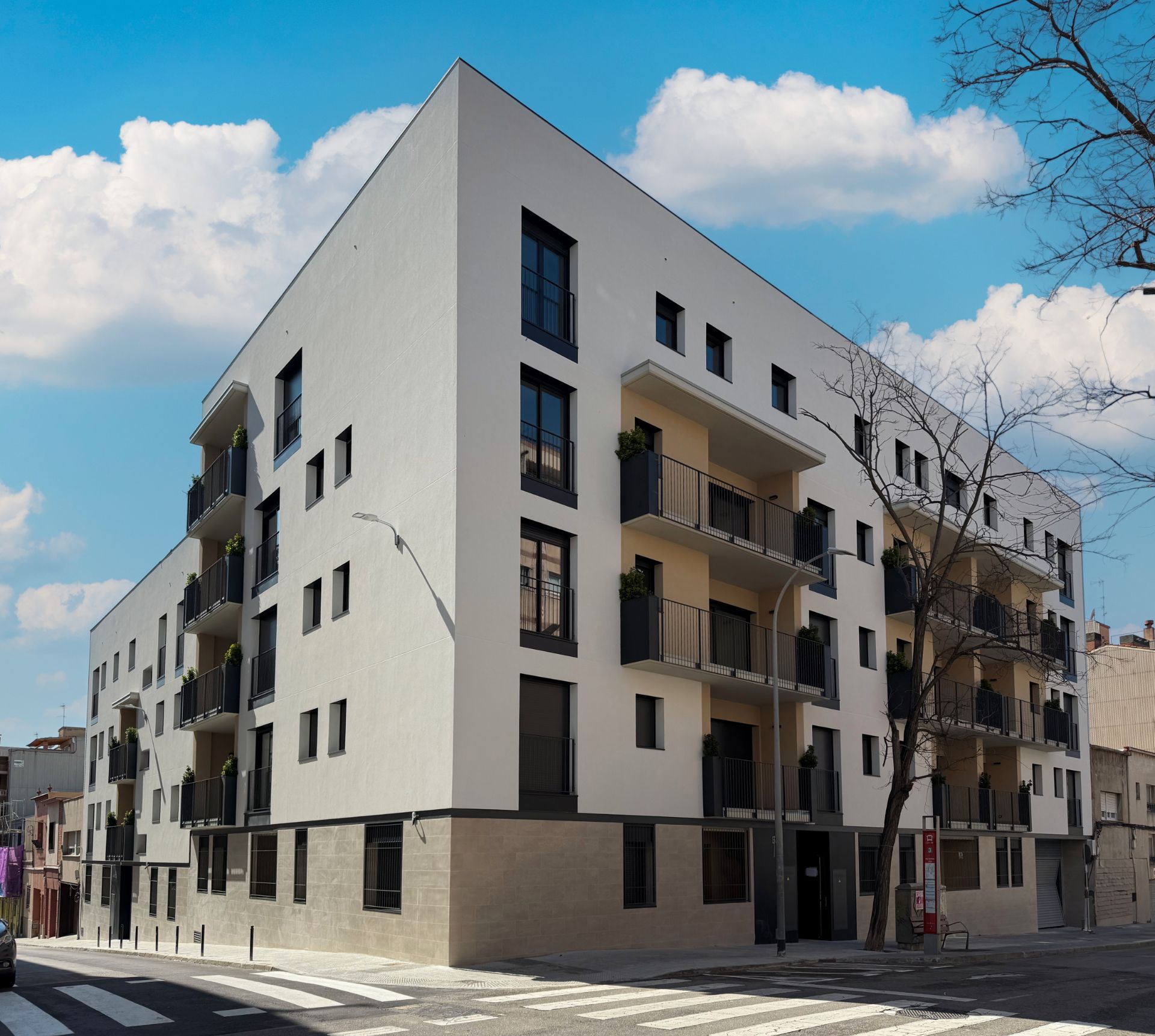 Vista exterior de Garaje en venta en Terrassa