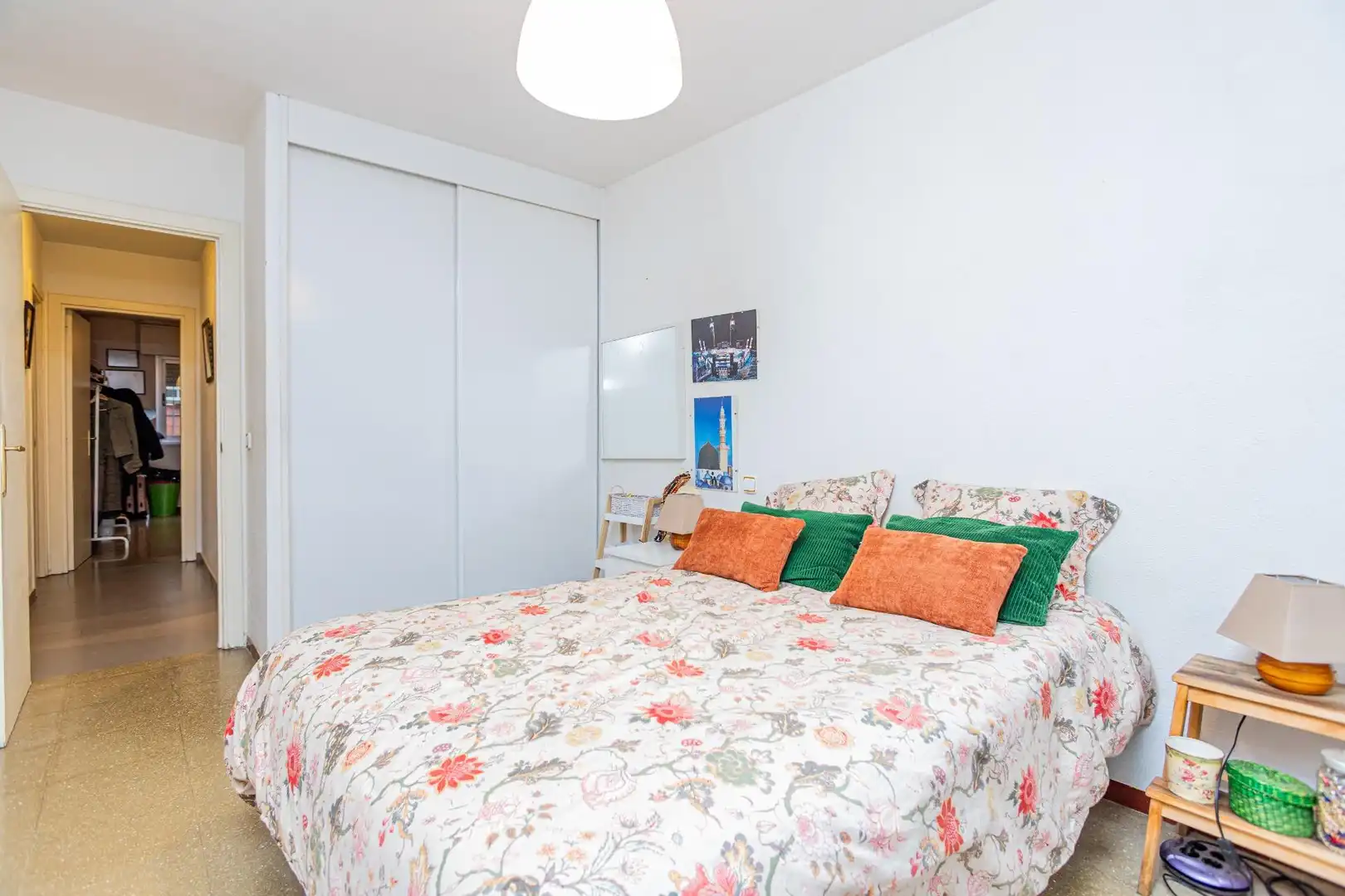Bedroom of Flat for sale in Madrid  with Heating and Private garden