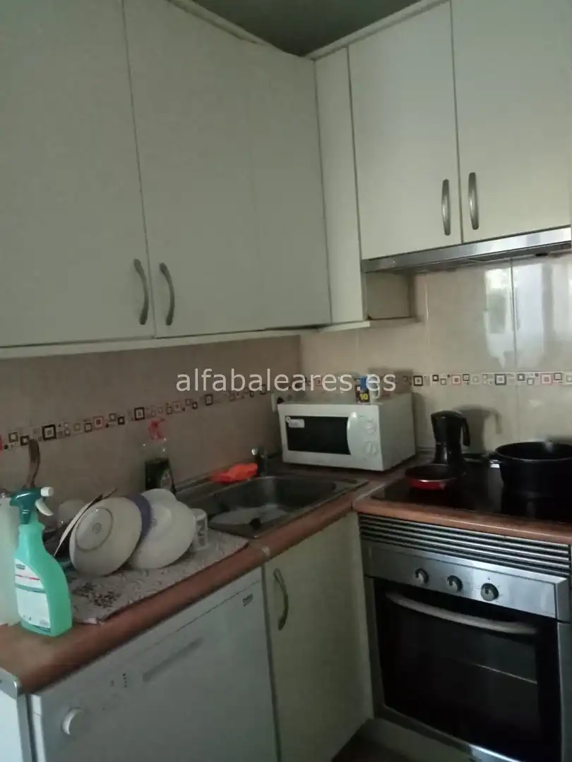Cuina de Pis en venda en Alcúdia amb Aire condicionat, Calefacció i Terrassa