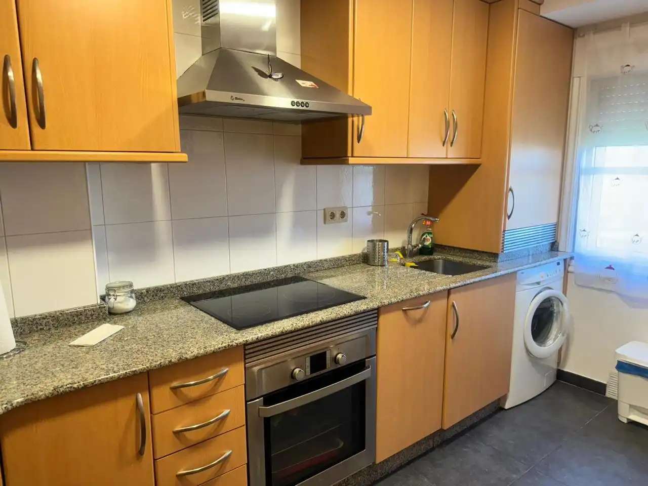 Kitchen of Flat for rent in A Coruña Capital   with Heating and Furnished
