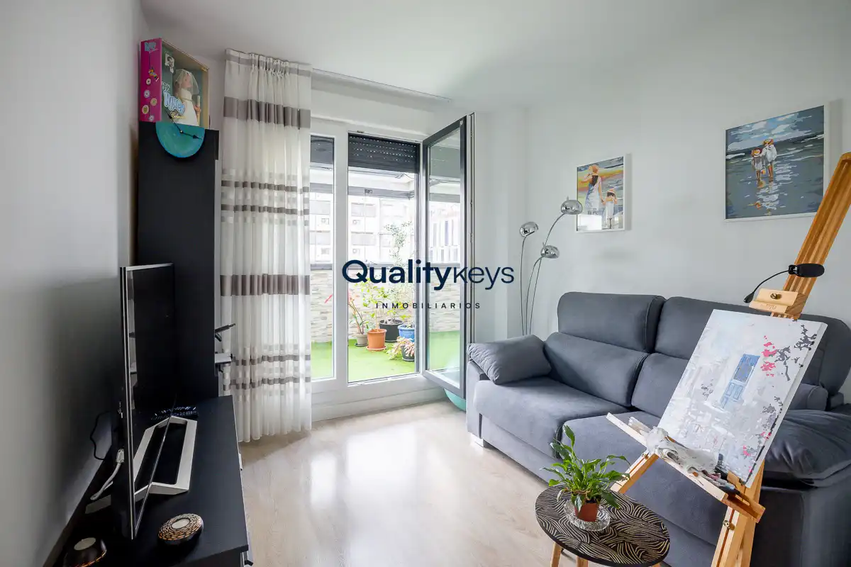 Sala de estar de Piso en venta en Madrid con Aire acondicionado, Calefacción y Terraza