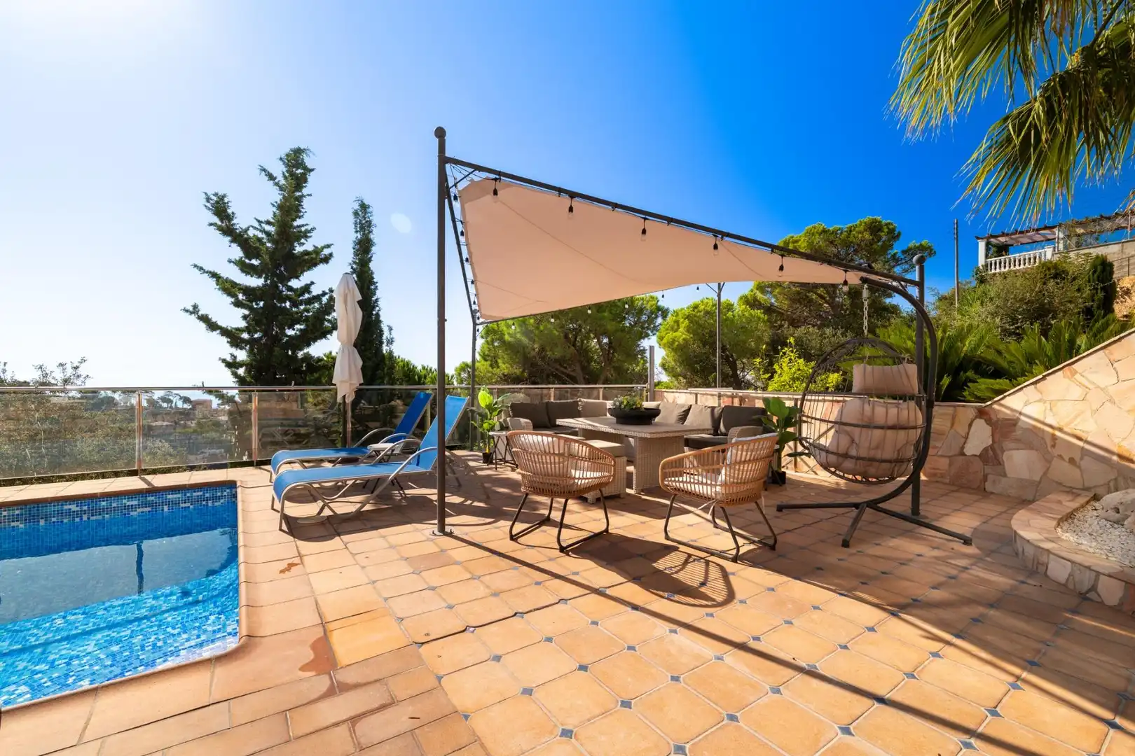Terrassa de Casa o xalet en venda en Lloret de Mar amb Aire condicionat, Calefacció i Jardí privat