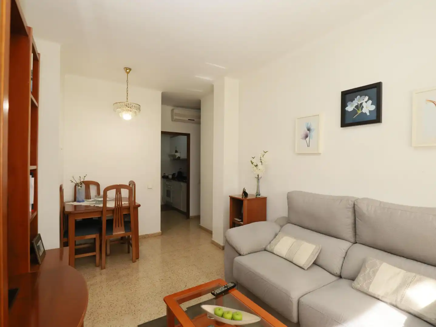 Sala d'estar de Pis en venda en Esplugues de Llobregat amb Aire condicionat