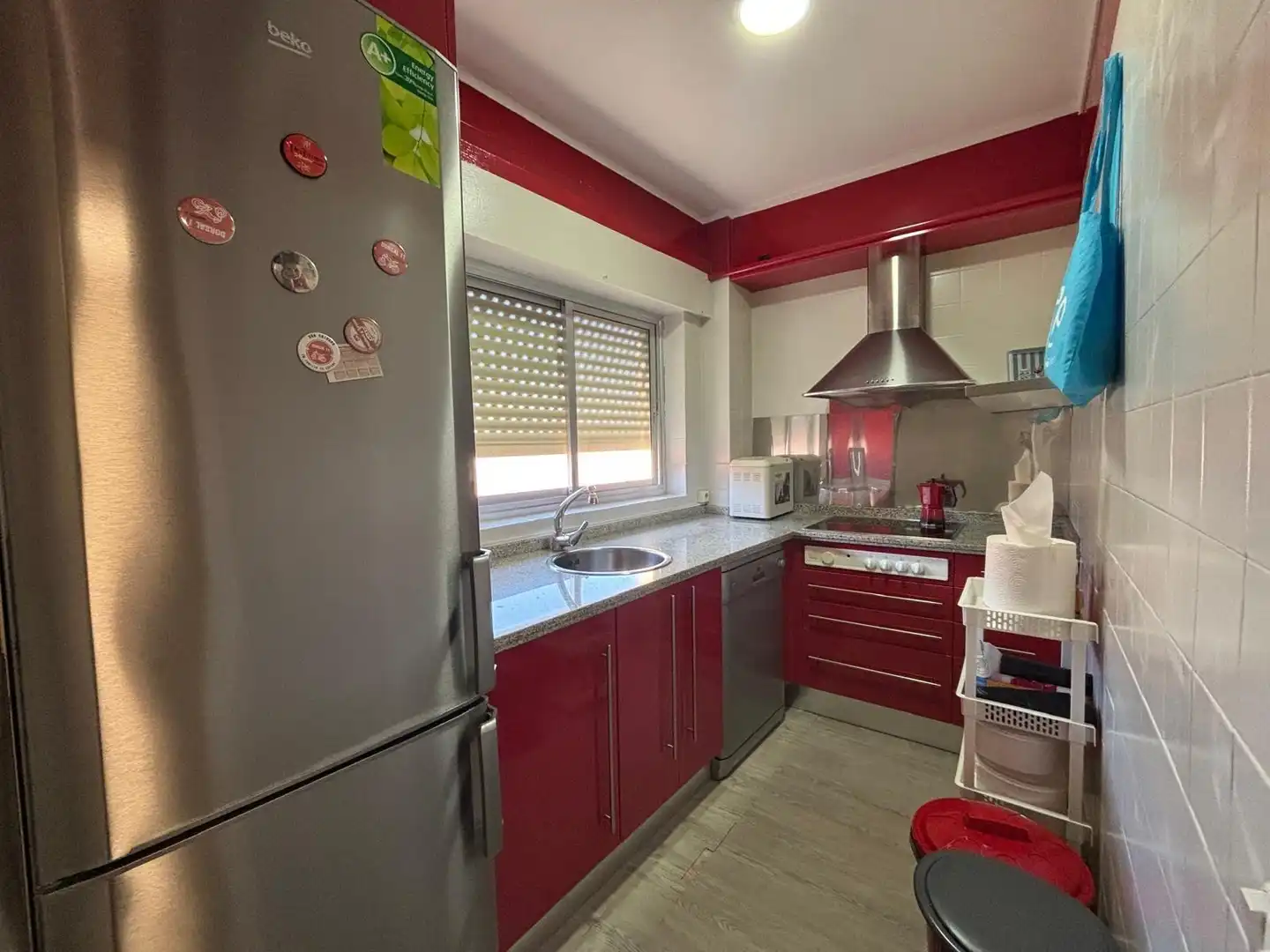 Kitchen of Flat for sale in Cáceres  with Air Conditioner, Terrace and Furnished