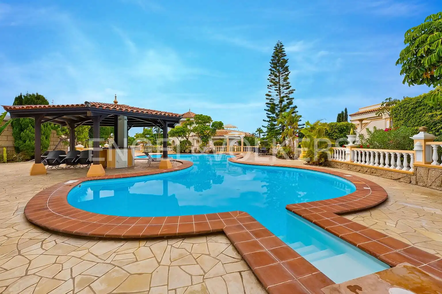 Swimming pool of Houses for sale in Costa Adeje