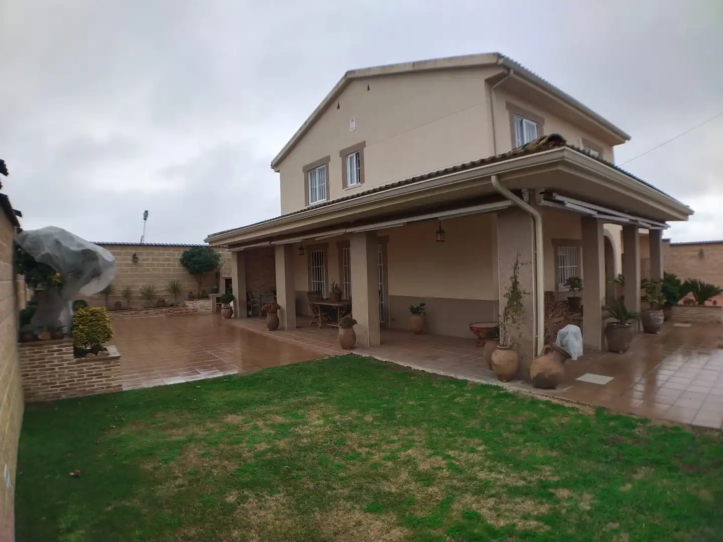 Jardí de Casa o xalet en venda en Moraleja de Enmedio amb Aire condicionat, Calefacció i Jardí privat