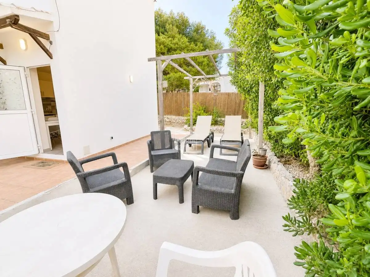 Terrassa de Apartament en venda en Sant Lluís amb Jardí privat, Terrassa i Moblat
