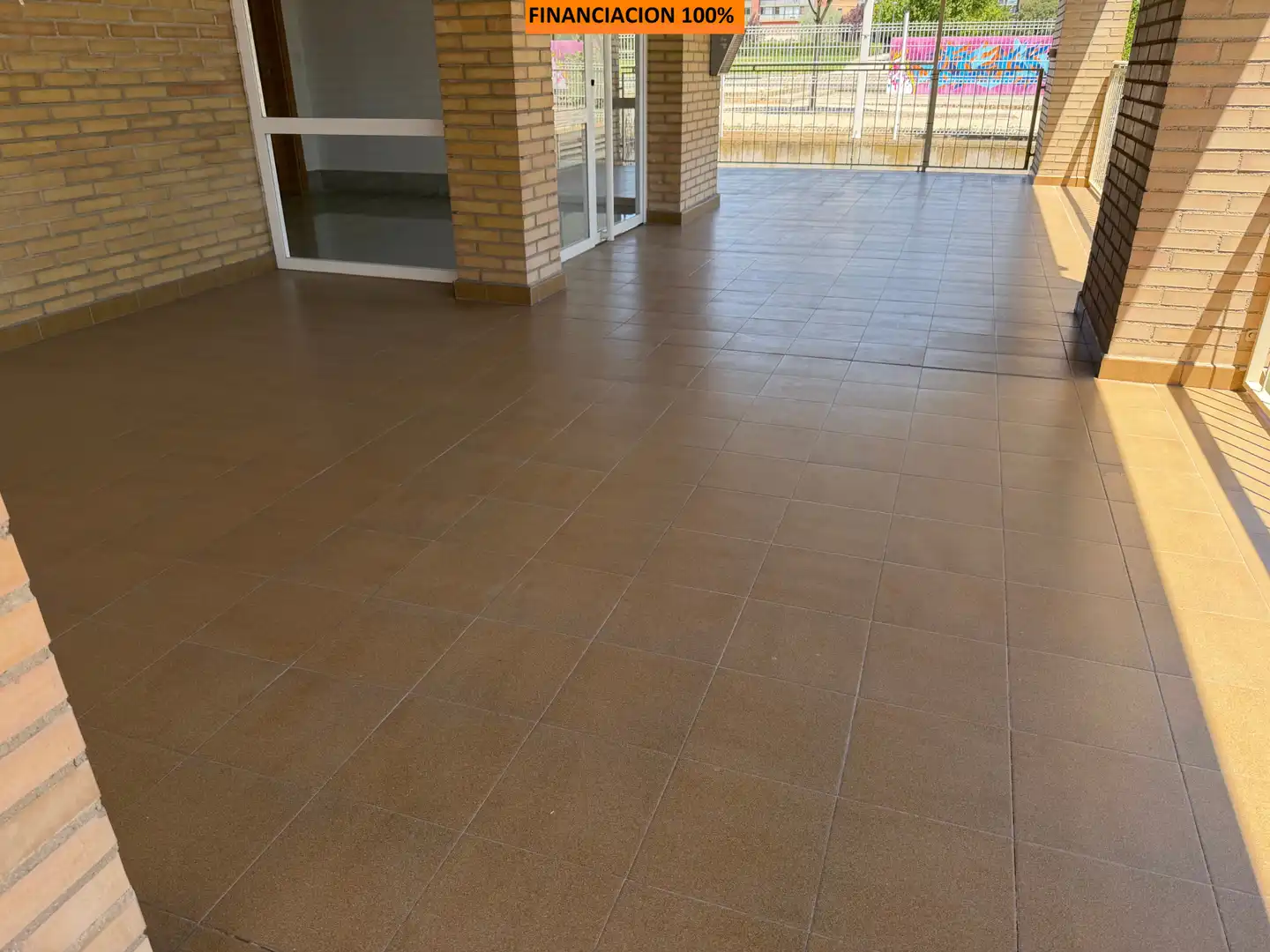 Terrasse von Wohnung zum Verkauf in Zaragoza mit Klimaanlage, Heizung und Terrasse