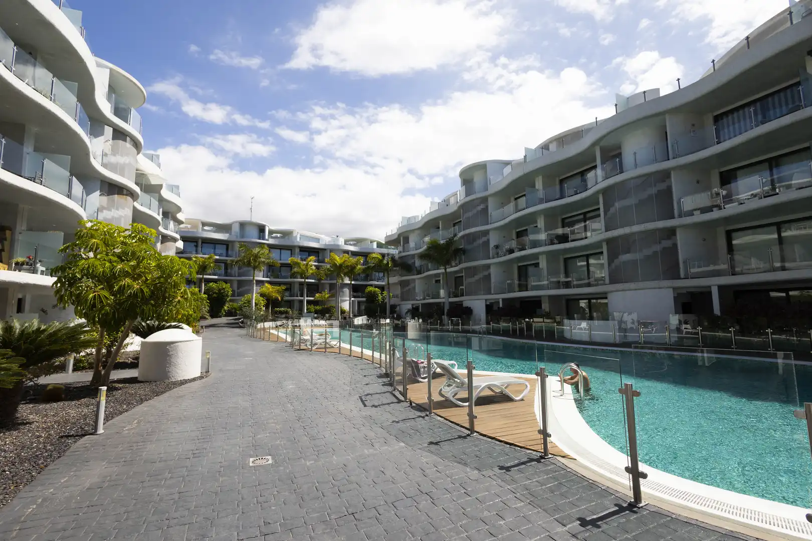 Vista exterior de Apartamento en venta en Arona con Aire acondicionado, Jardín privado y Terraza