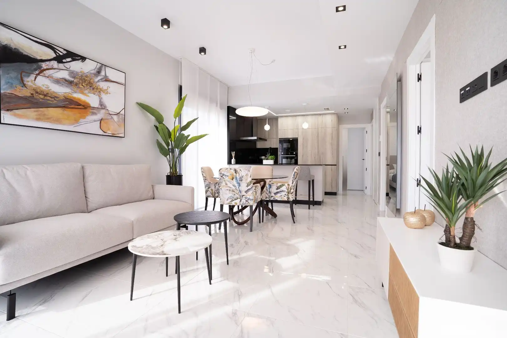 Sala de estar de Casa o chalet en venta en Pilar de la Horadada con Aire acondicionado, Calefacción y Terraza