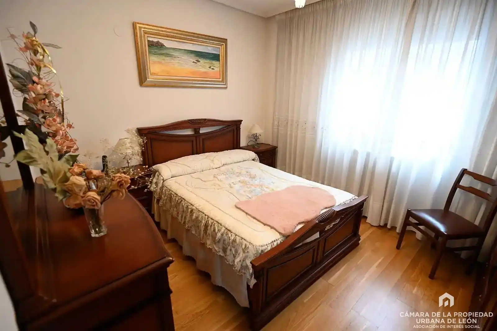 Schlafzimmer von Wohnung zum Verkauf in Población de Arroyo mit Heizung, Terrasse und Abstellraum