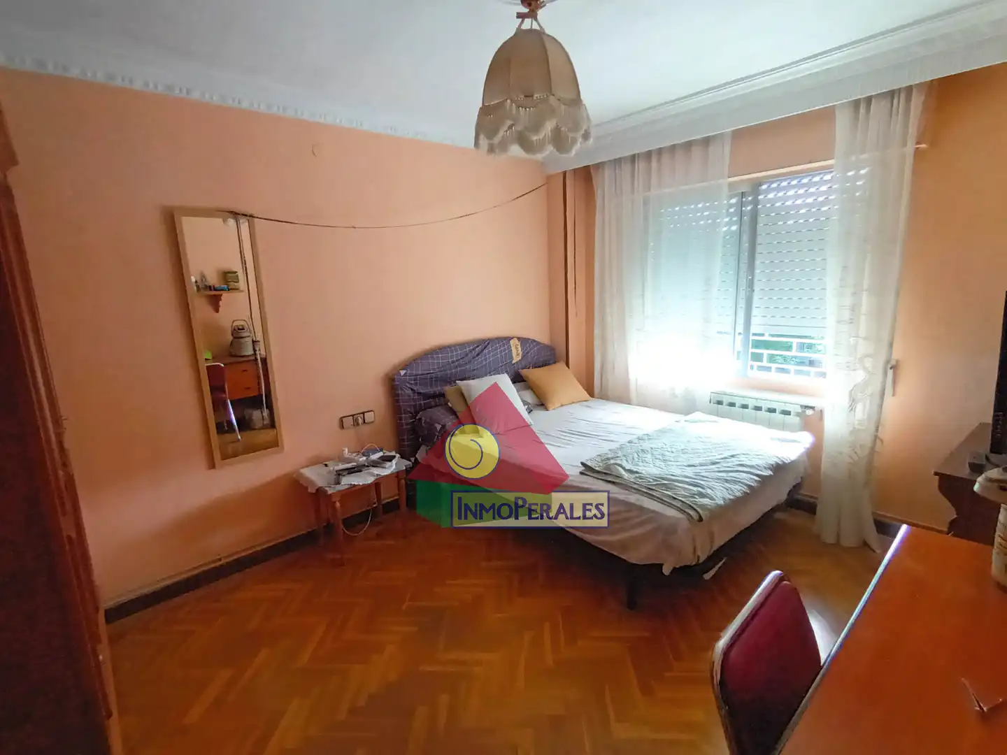 Schlafzimmer von Wohnung zum Verkauf in Madrid mit Heizung, Parkett und Terrasse