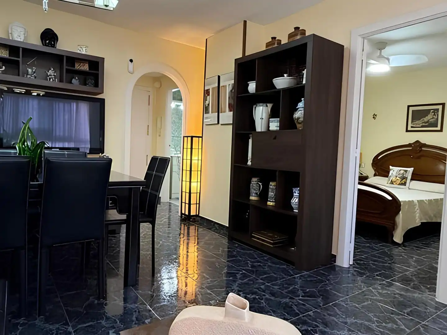 Comedor de Apartamento en venta en Benidorm con Aire acondicionado, Calefacción y Jardín privado