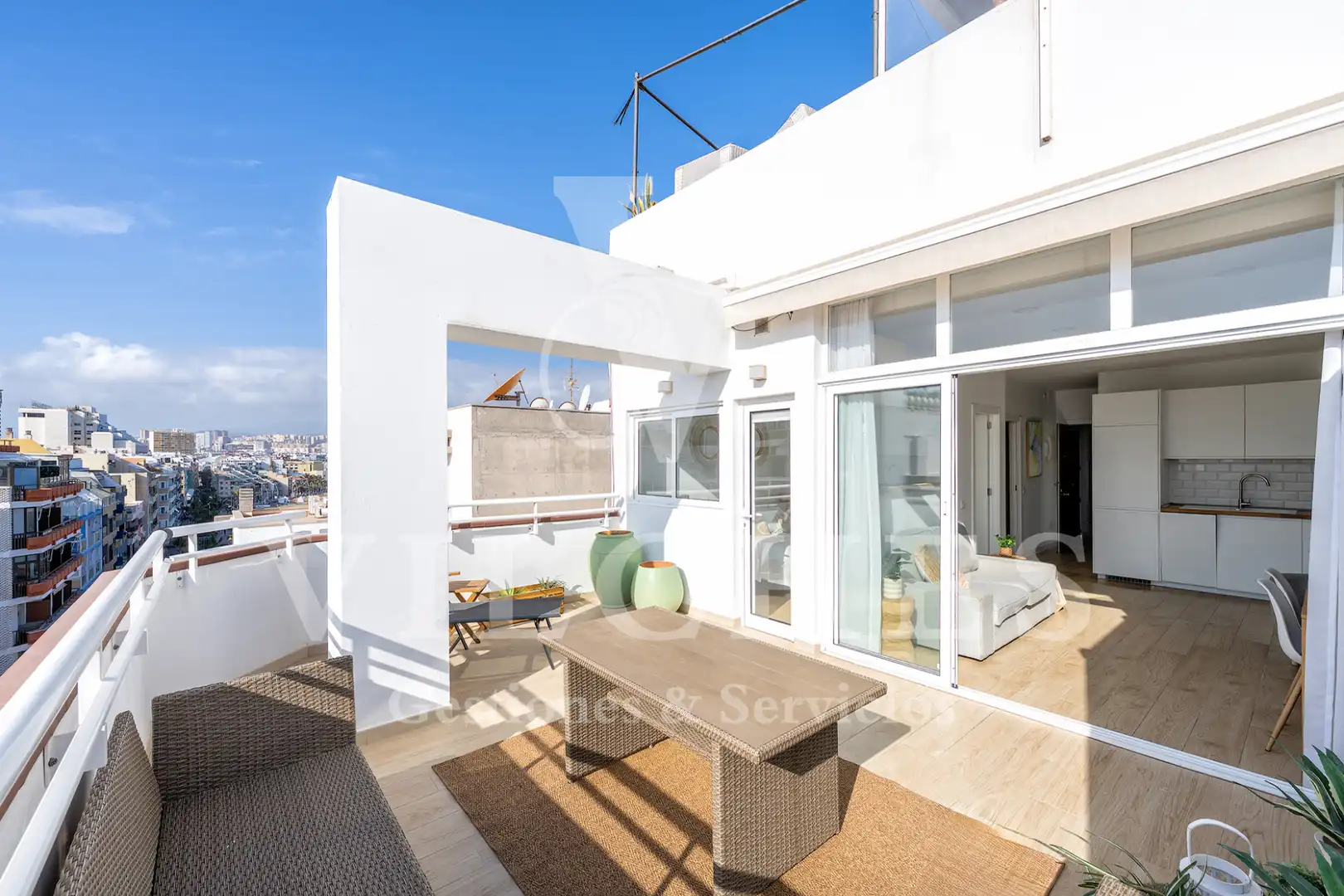 Terrassa de Àtic en venda en Las Palmas de Gran Canaria amb Terrassa i Moblat