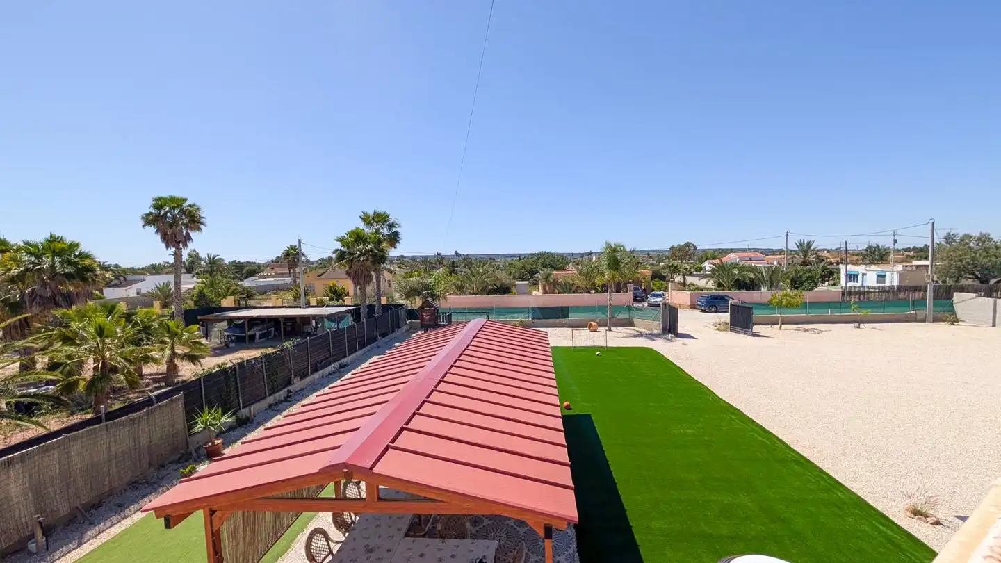Terrassa de Casa o xalet en venda en Elche / Elx amb Aire condicionat, Jardí privat i Terrassa